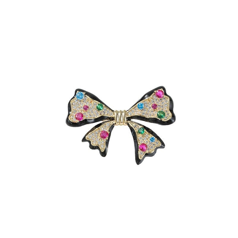 Blingrunway Zirconia Butterfly Brooch