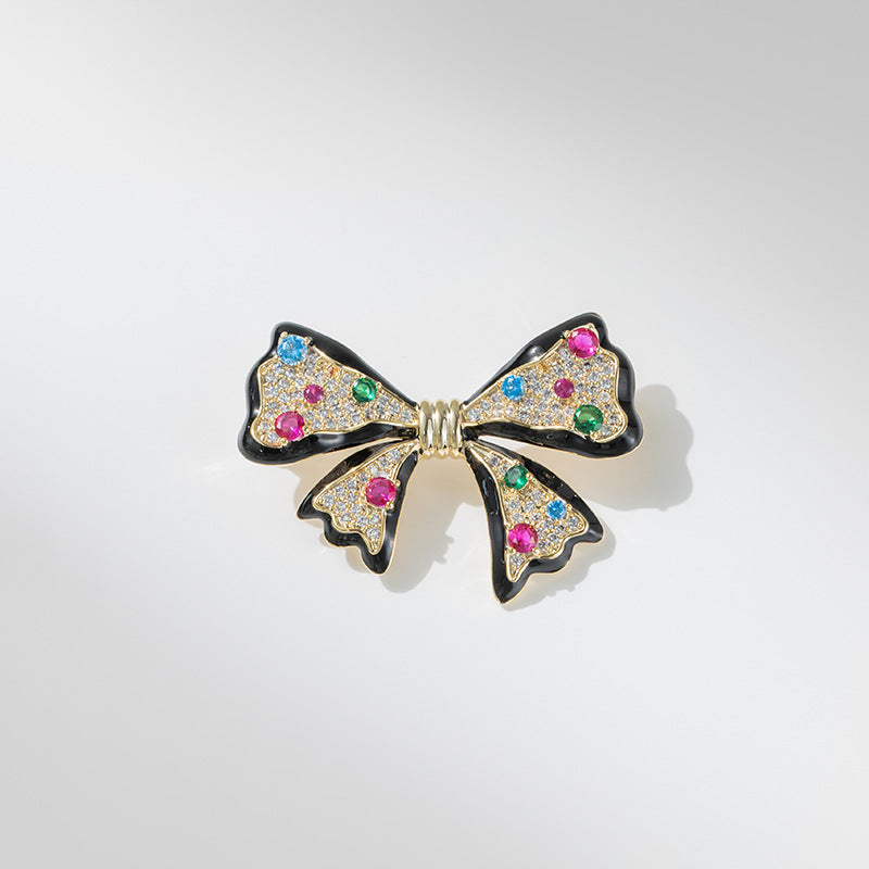 Blingrunway Zirconia Butterfly Brooch