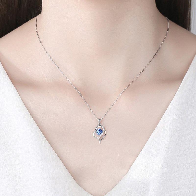 Love Pendant S925 Sterling Silver Necklace