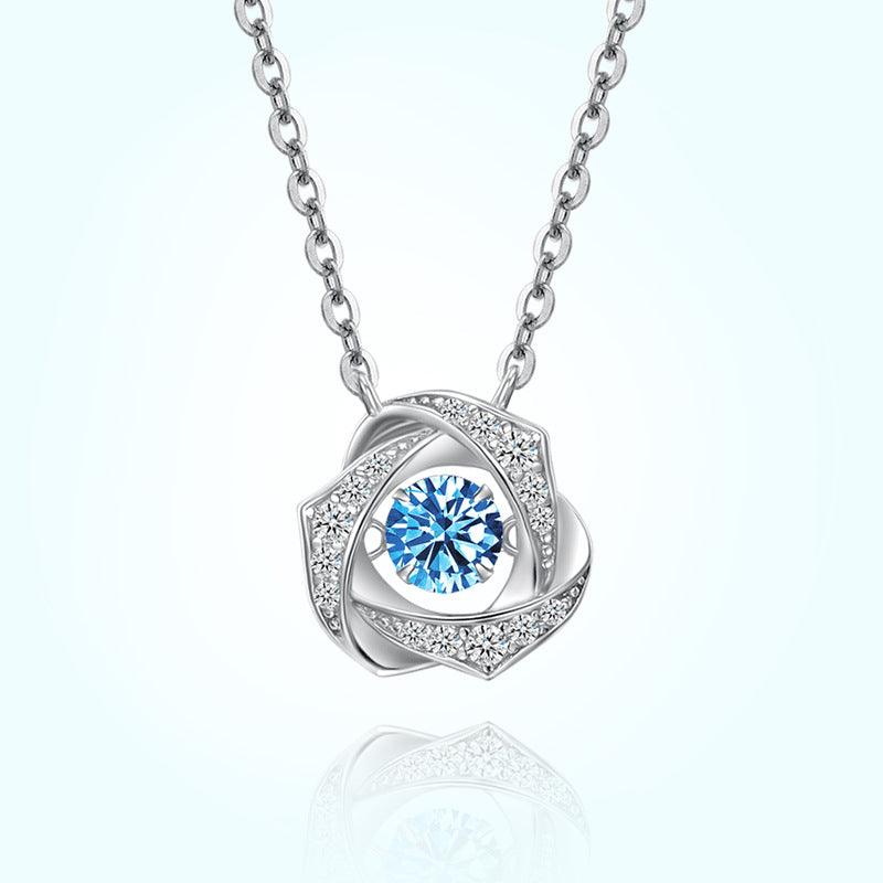 Heartbeat Series Bright Heart S925 Sterling Silver Necklace