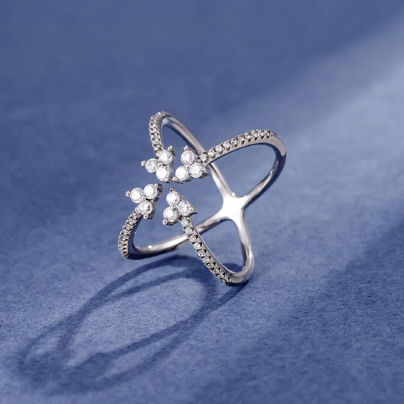 Round Arrow Handmade Collection S925 Sterling Silver Ring-BlingRunway