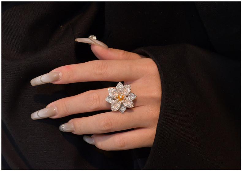 Lilium Handmade Series S925 Sterling Silver Ring