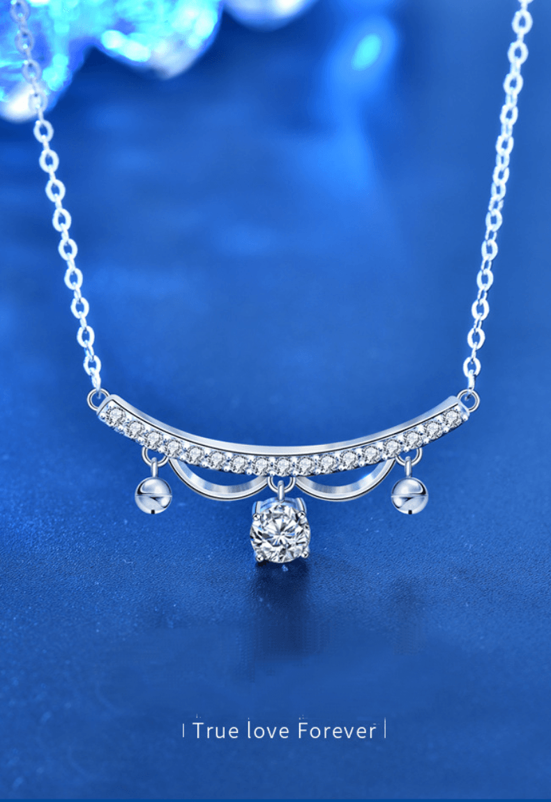 Lace Pendant S925 Sterling Silver Necklace