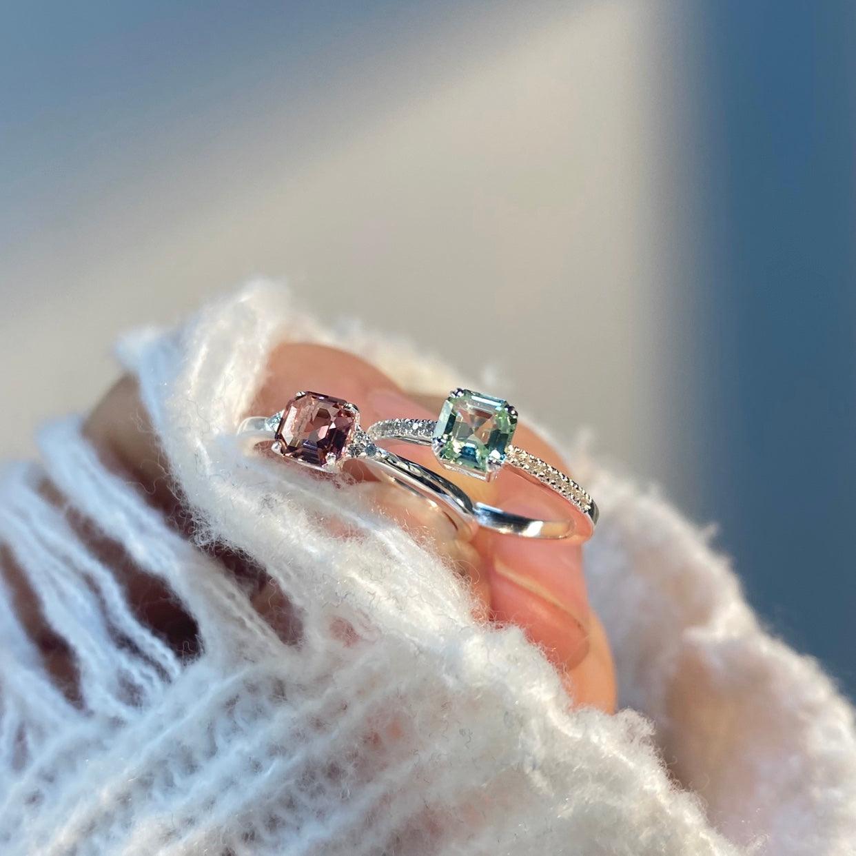 Boudoir close friend tourmaline ring custom-BlingRunway